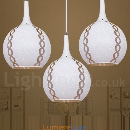 Suspension en verre de style contemporain moderne Suspension en verre de style contemporain moderne
