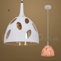 Suspension en verre de style contemporain moderne