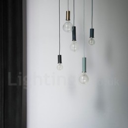 Suspension de café contemporaine moderne de style nordique à 1 lumière