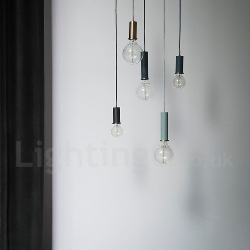 Suspension de café contemporaine moderne de style nordique à 1 lumière