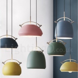 Suspension de café moderne et contemporaine de style nordique à 1 lumière