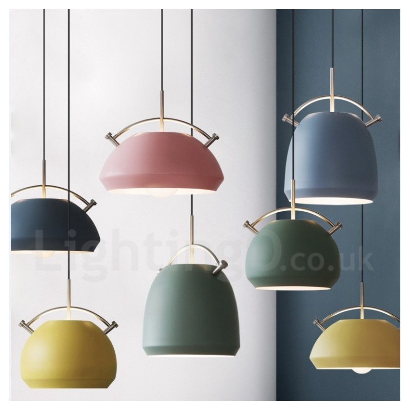 Suspension de café moderne et contemporaine de style nordique à 1 lumière