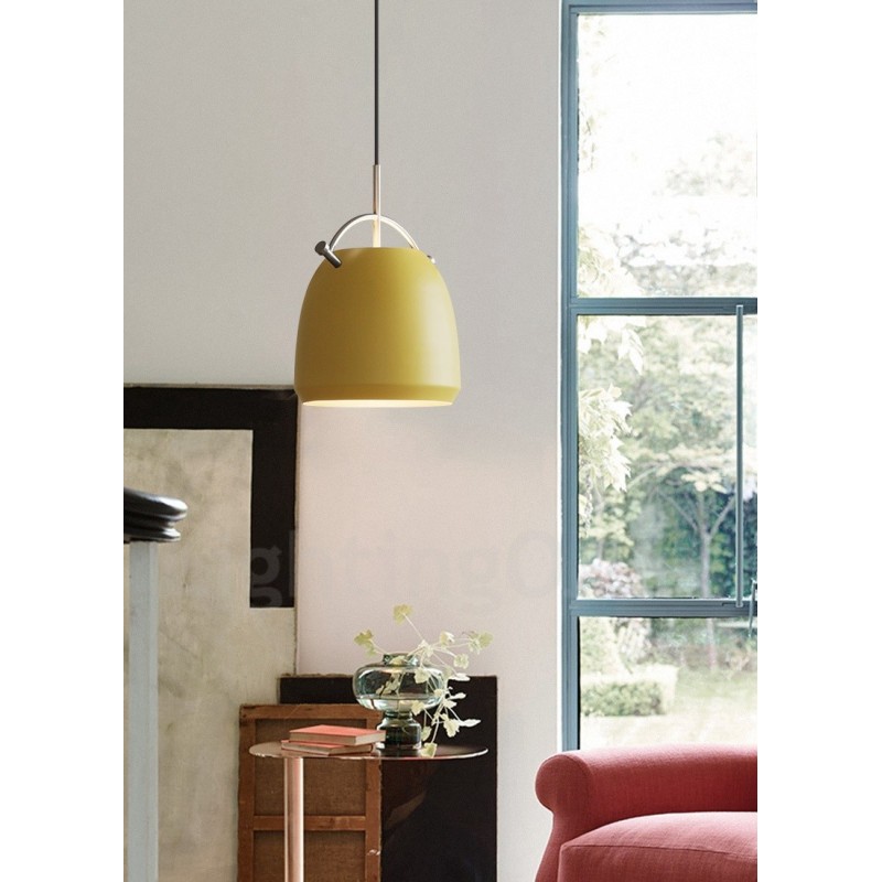 Suspension de café moderne et contemporaine de style nordique à 1 lumière
