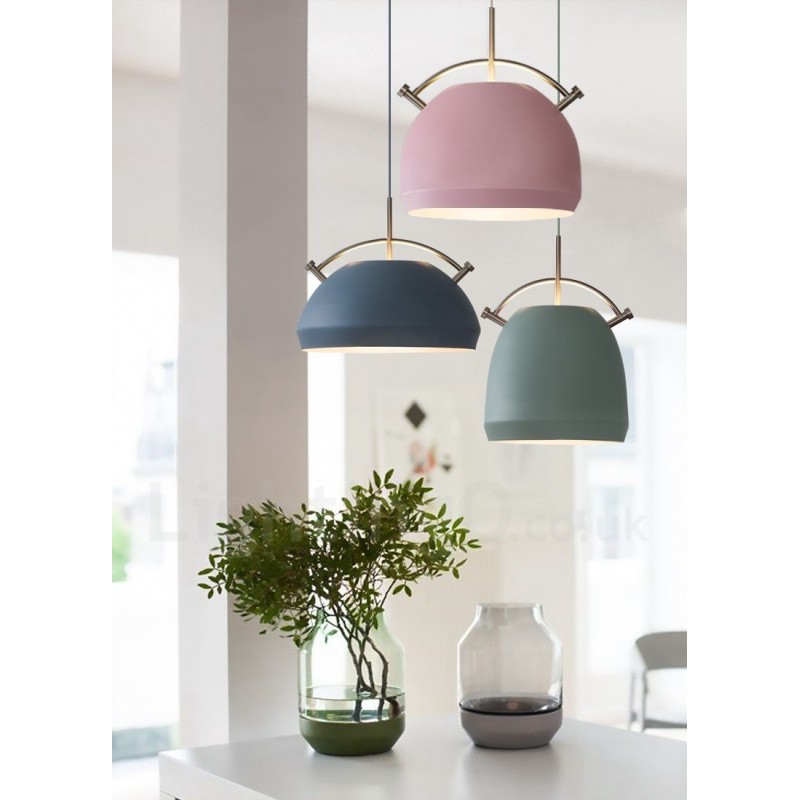 Suspension de café moderne et contemporaine de style nordique à 1 lumière