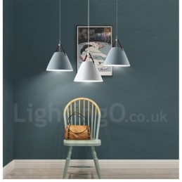 1 lampe suspendue de style nordique vintage