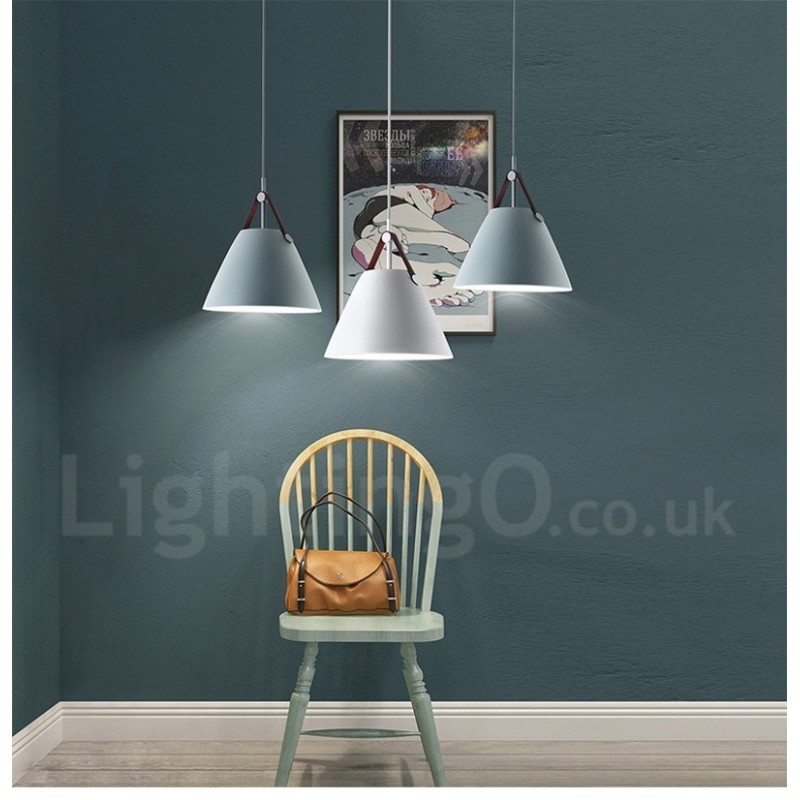 1 lampe suspendue de style nordique vintage