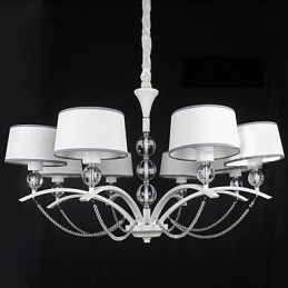 Lustre en cristal Azabu 8 lumières