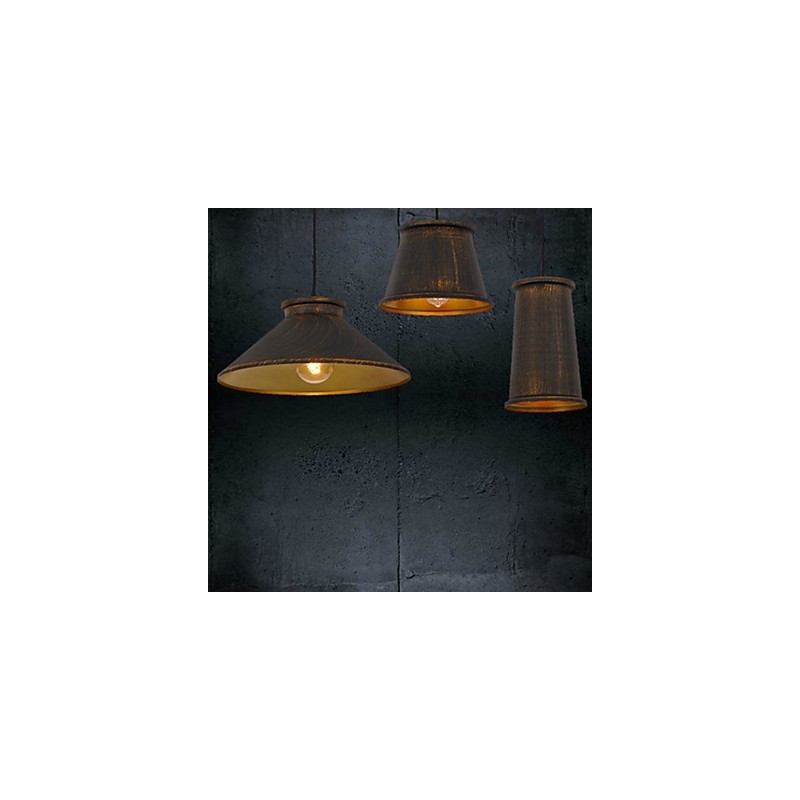 Lustre 3 lumières style mini suspension moderne contemporaine en métal