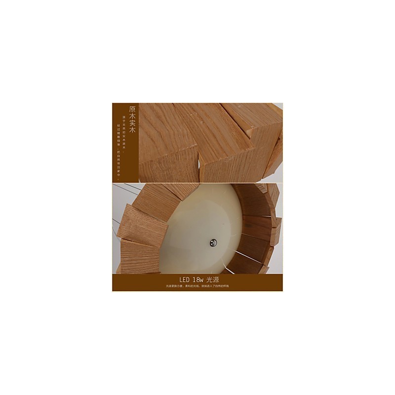 Lustre Country Bois Bambou
