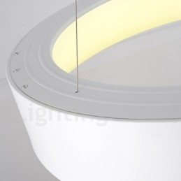 Plafonniers suspendus modernes et contemporains de style nordique à intensité variable avec télécommande