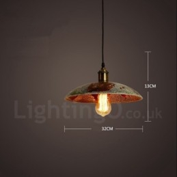 Suspension Loft Rétro Vintage Rustique Lodge 1 Lumière