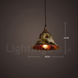 Suspension Loft Rétro Vintage Rustique Lodge 1 Lumière