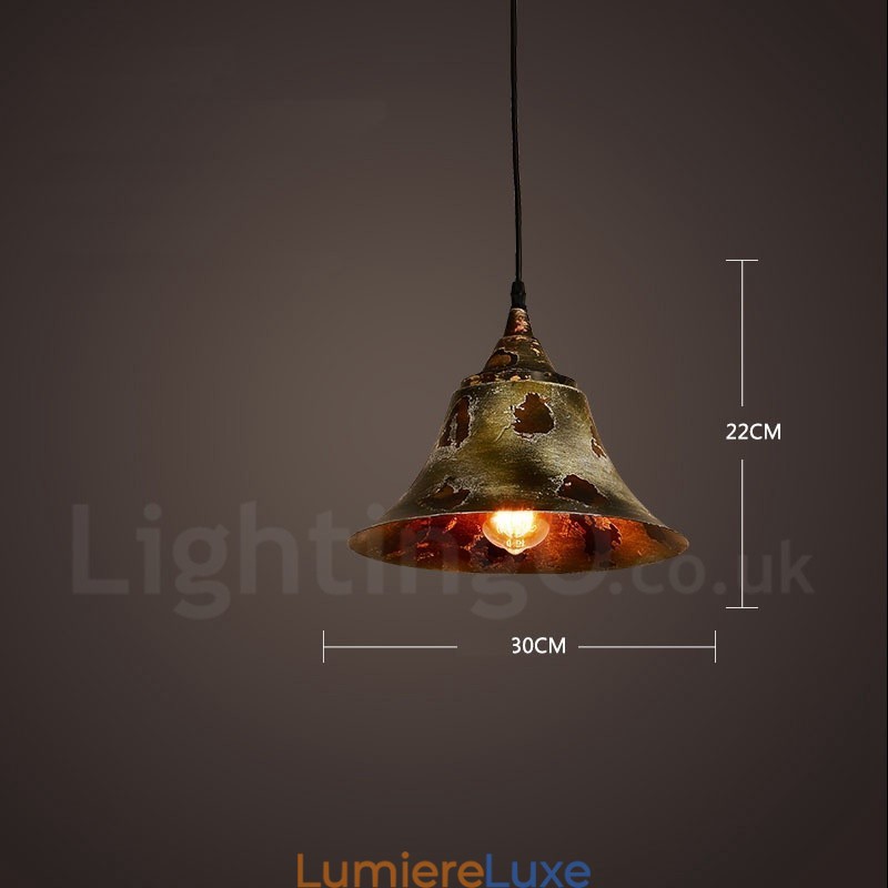 Suspension Loft Rétro Vintage Rustique Lodge 1 Lumière