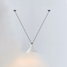 Plafonnier suspendu contemporain moderne à 3 lumières