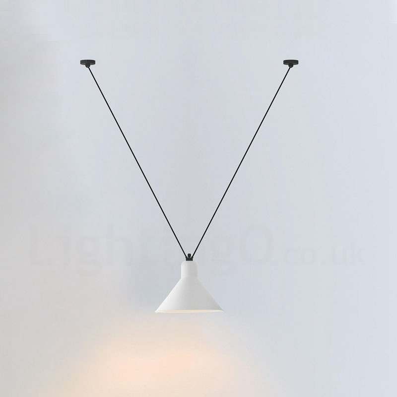 Plafonnier suspendu contemporain moderne à 3 lumières