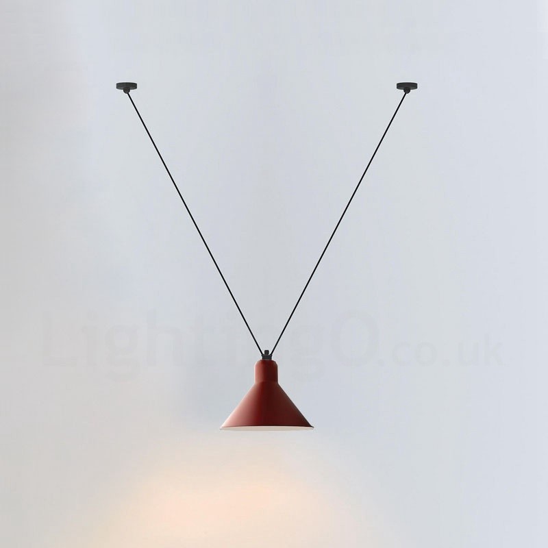 Plafonnier suspendu contemporain moderne à 3 lumières