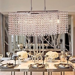 Lustre en cristal moderne et contemporain
