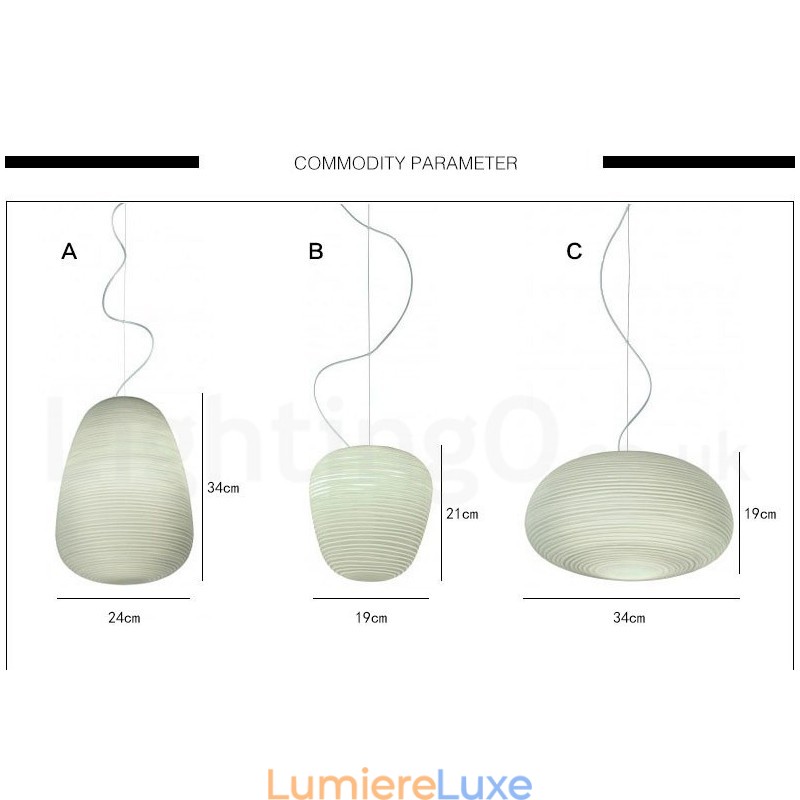 Plafonnier suspendu contemporain moderne à 1 lumière avec abat-jour en verre