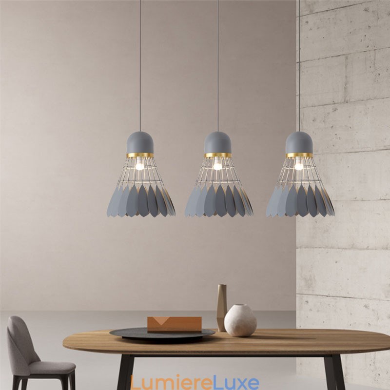 Plafonnier suspendu contemporain moderne à 1 lumière