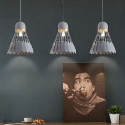 Plafonnier suspendu contemporain moderne à 1 lumière