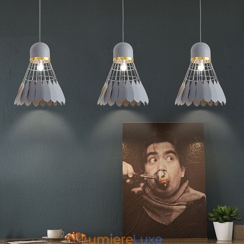 Plafonnier suspendu contemporain moderne à 1 lumière