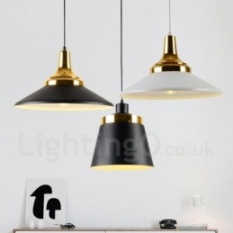 Plafonnier suspendu contemporain moderne à 1 lumière