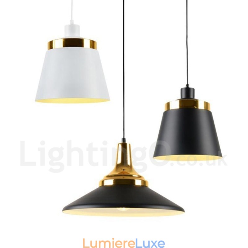 Plafonnier suspendu contemporain moderne à 1 lumière