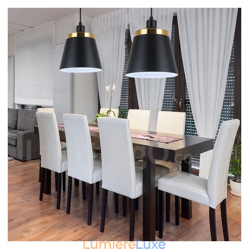 Plafonnier suspendu contemporain moderne à 1 lumière
