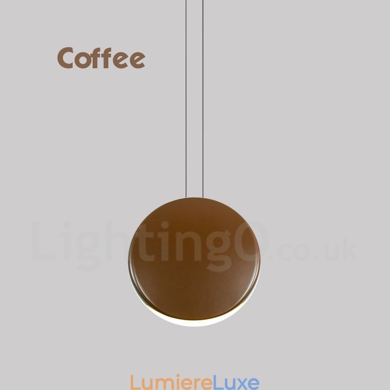 Plafonnier suspendu contemporain moderne en ciment à 1 lumière