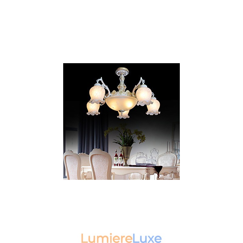 Lustre Traditionnel Classique Vintage Rétro Métal