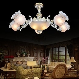 Lustre Traditionnel Classique Vintage Rétro Métal