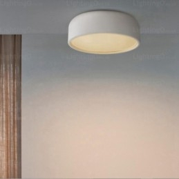 Plafonnier nordique à 1 lumière avec abat-jour en acrylique