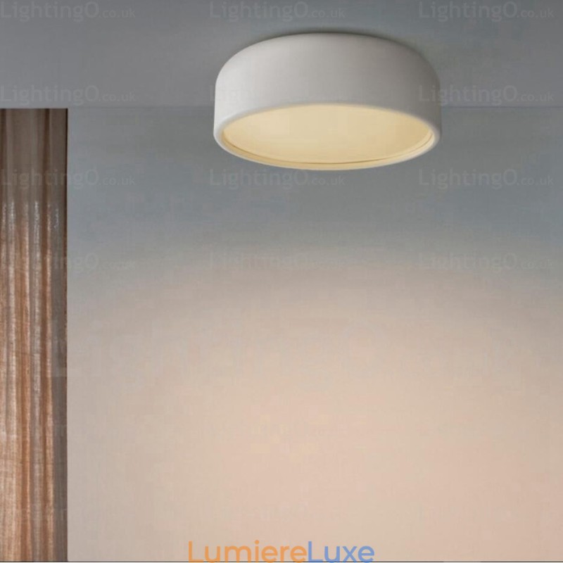 Plafonnier nordique à 1 lumière avec abat-jour en acrylique