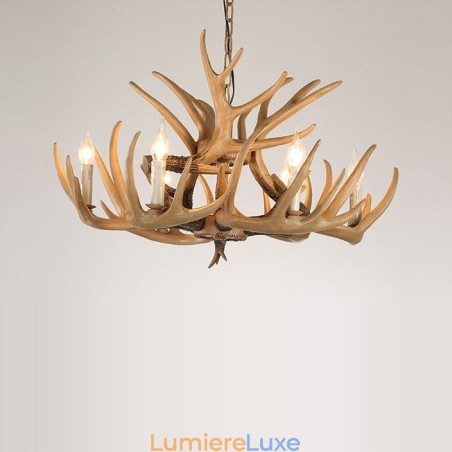 Lustre rétro vintage à 6 lumières Lustre rétro vintage à 6 lumières
