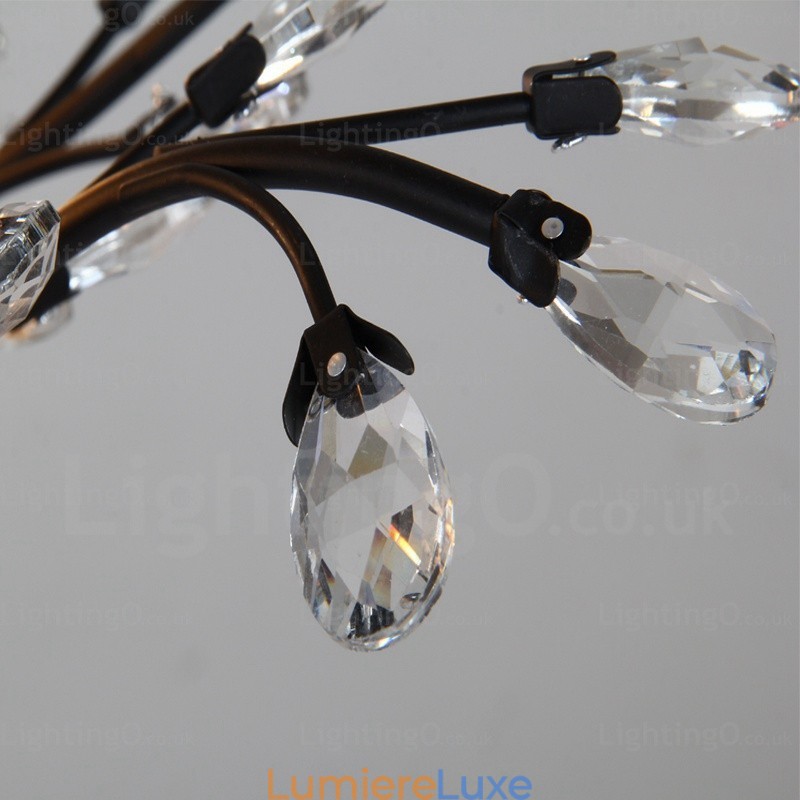 Lustre rustique à 8 lumières