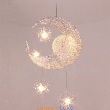 Suspension contemporaine moderne à 5 lumières Suspension contemporaine moderne à 5 lumières
