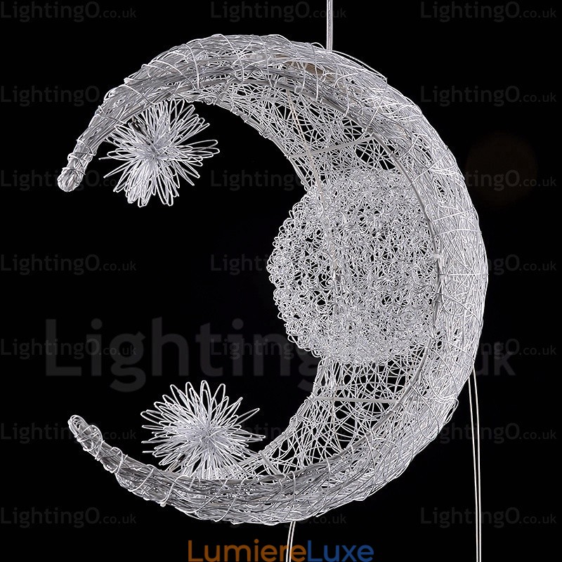 Suspension contemporaine moderne à 5 lumières