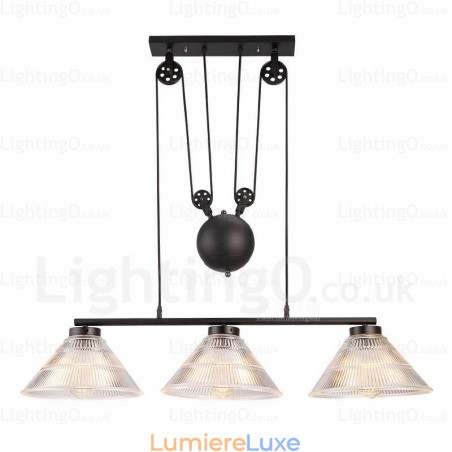 Suspension contemporaine moderne à 2 lumières avec abat-jour en verre Suspension contemporaine moderne à 2 lumières avec abat-jour en verre