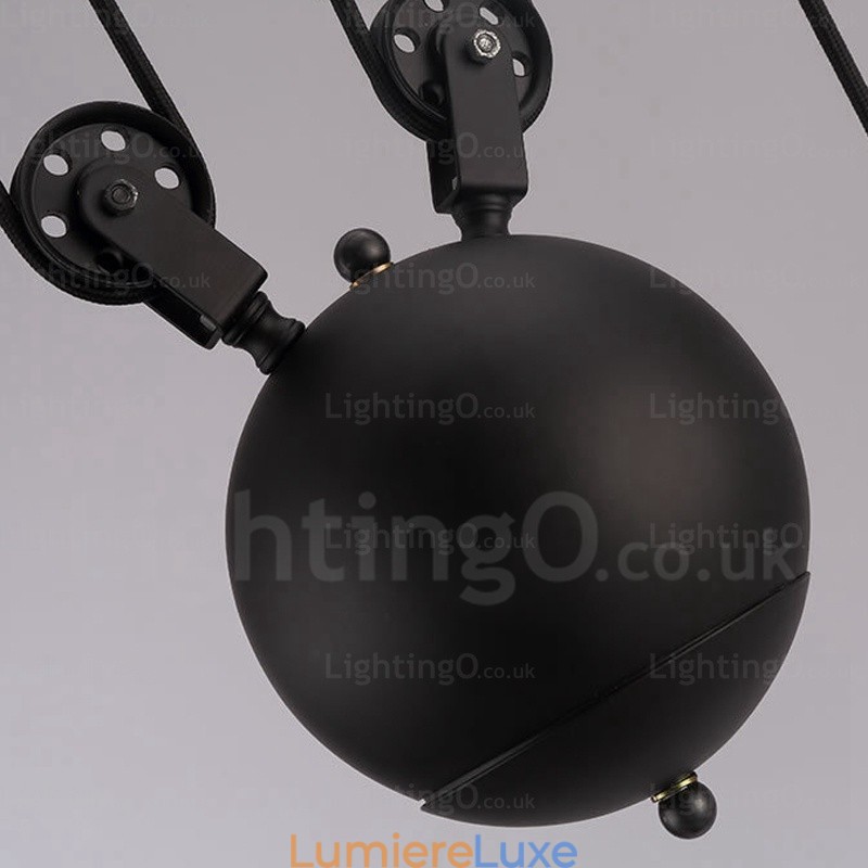 Suspension contemporaine moderne à 2 lumières avec abat-jour en verre