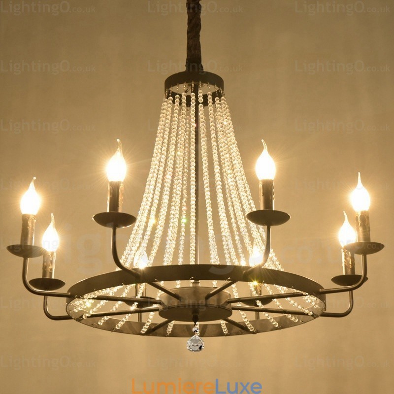 Suspension nordique à 8 lumières