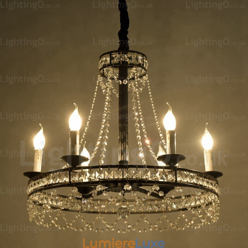 Suspension rustique à 4 lumières