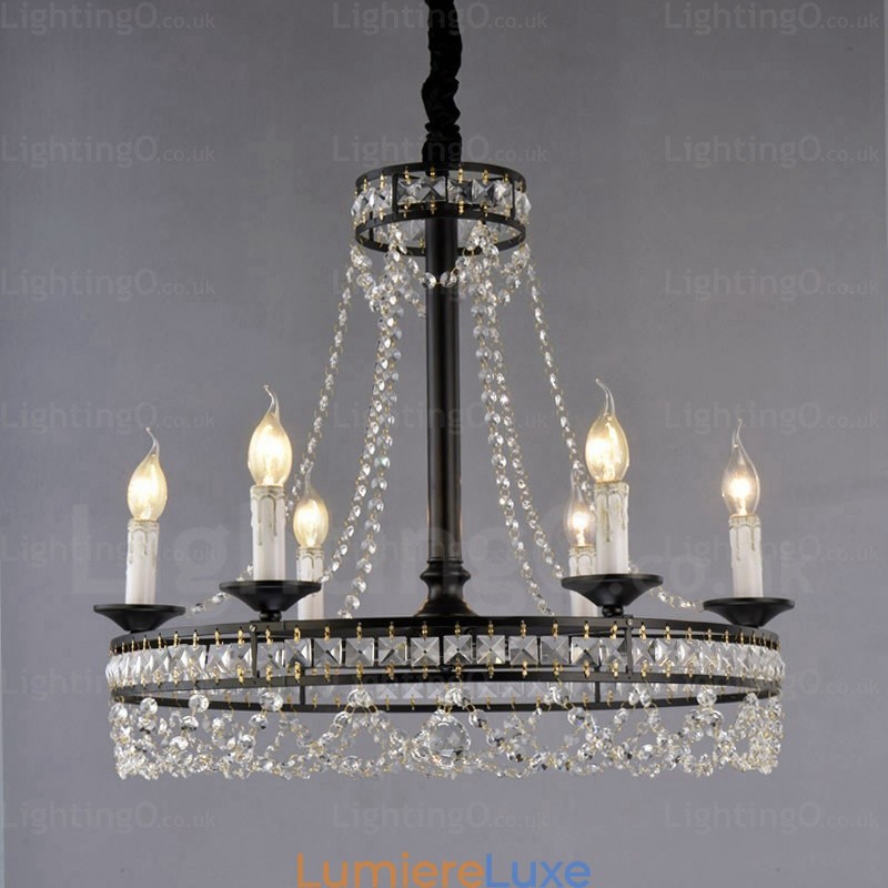 Suspension rustique à 4 lumières