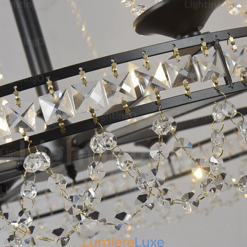 Suspension rustique à 4 lumières