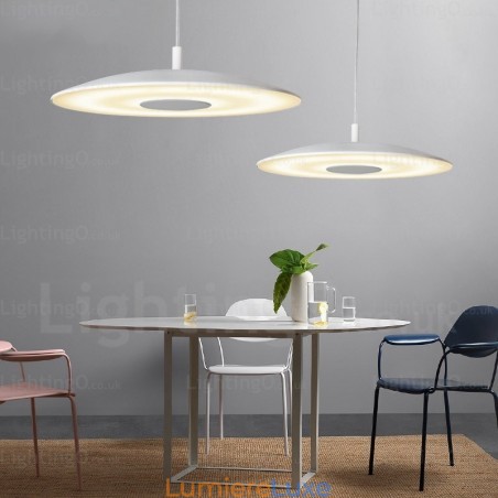 Suspension contemporaine moderne à 1 lumière avec abat-jour en verre Suspension contemporaine moderne à 1 lumière avec abat-jour en verre