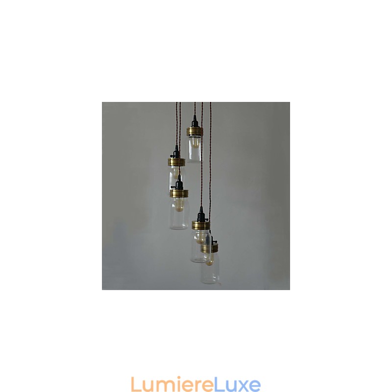 Le lustre bouteille de style country nord-américain