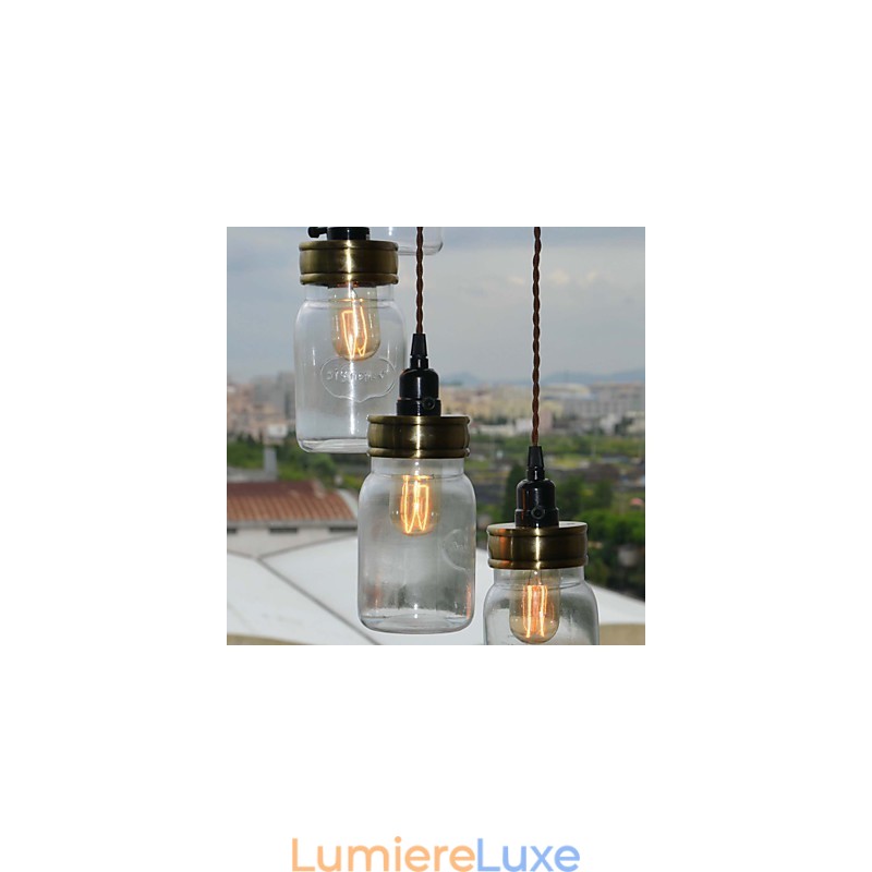 Le lustre bouteille de style country nord-américain