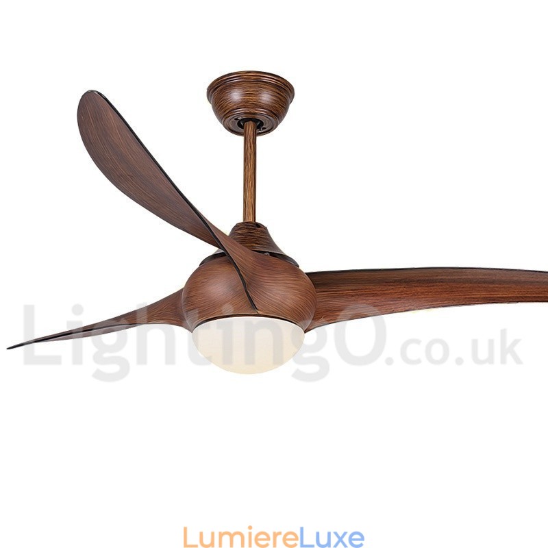 Ventilateur de plafond rustique de 52 pouces