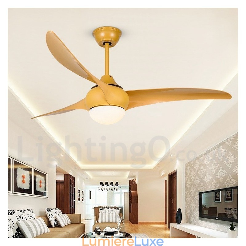 Ventilateur de plafond rustique de 52 pouces