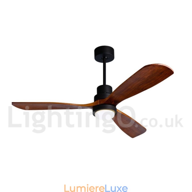 Ventilateur de plafond contemporain nordique moderne de 36 po, 42 po, 52 po