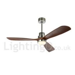Ventilateur de plafond contemporain nordique moderne de 36 po, 42 po, 52 po